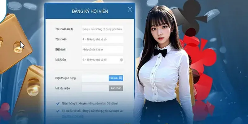  Đăng ký đơn giản & dễ dàng