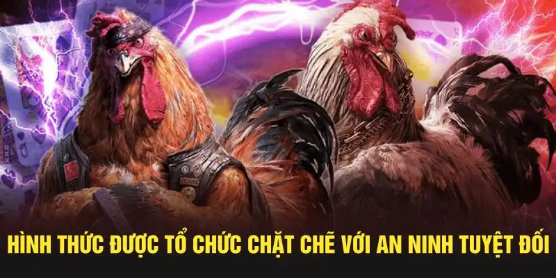 Hình thức được tổ chức chặt chẽ với an ninh tuyệt đối
